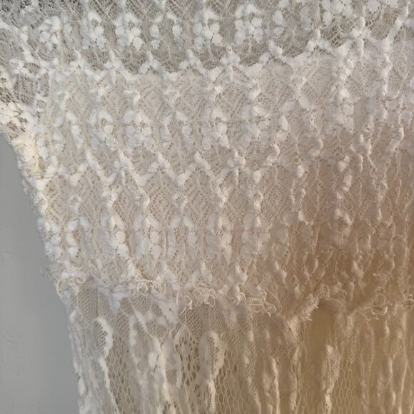 Night Cap White Lace Dress - Picture 4 of 5